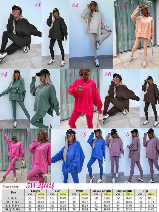 Women’s Crewneck + Tights Set