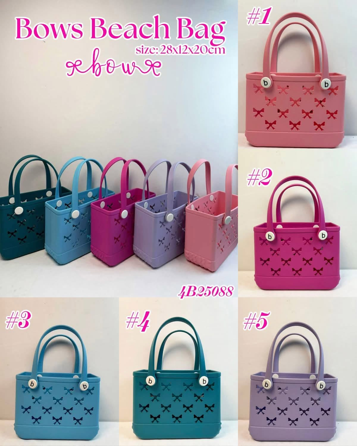 Bows Beach Bags