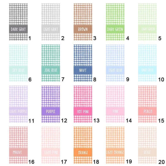 Custom Gingham Beach Towel 🏖️