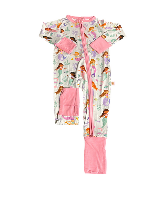 Mermaids Bamboo Zippy