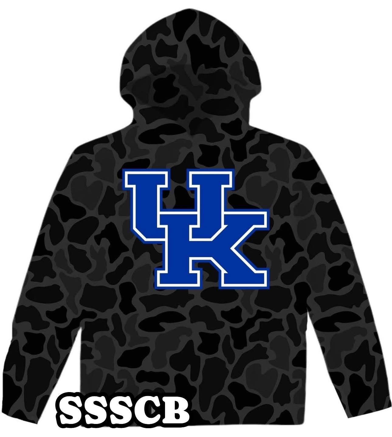 Blackout Camo Game Day Hoodie