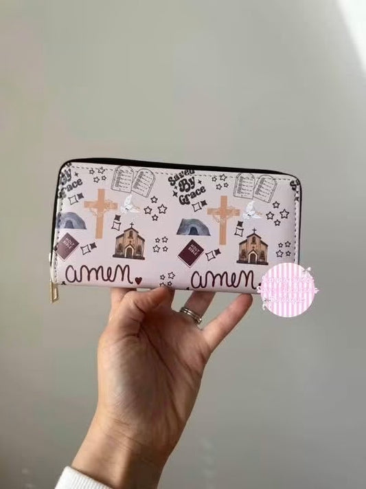 ✨ Custom Print Zipper Wallets ✨