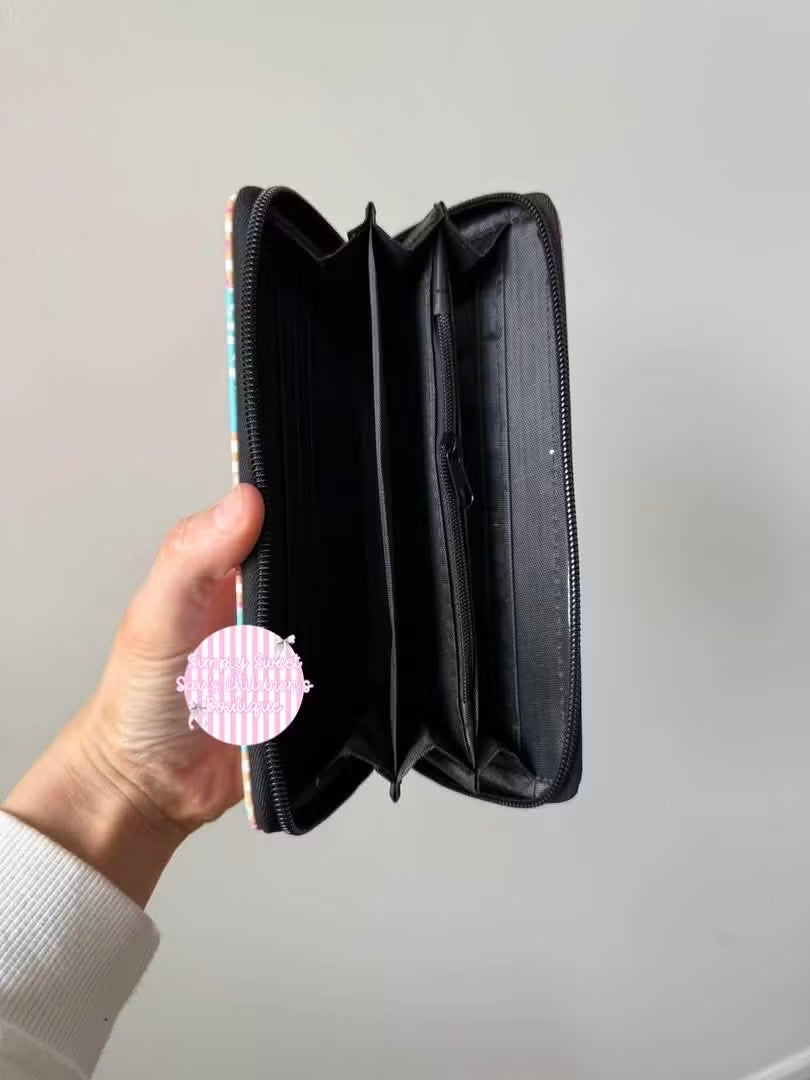 ✨ Custom Print Zipper Wallets ✨