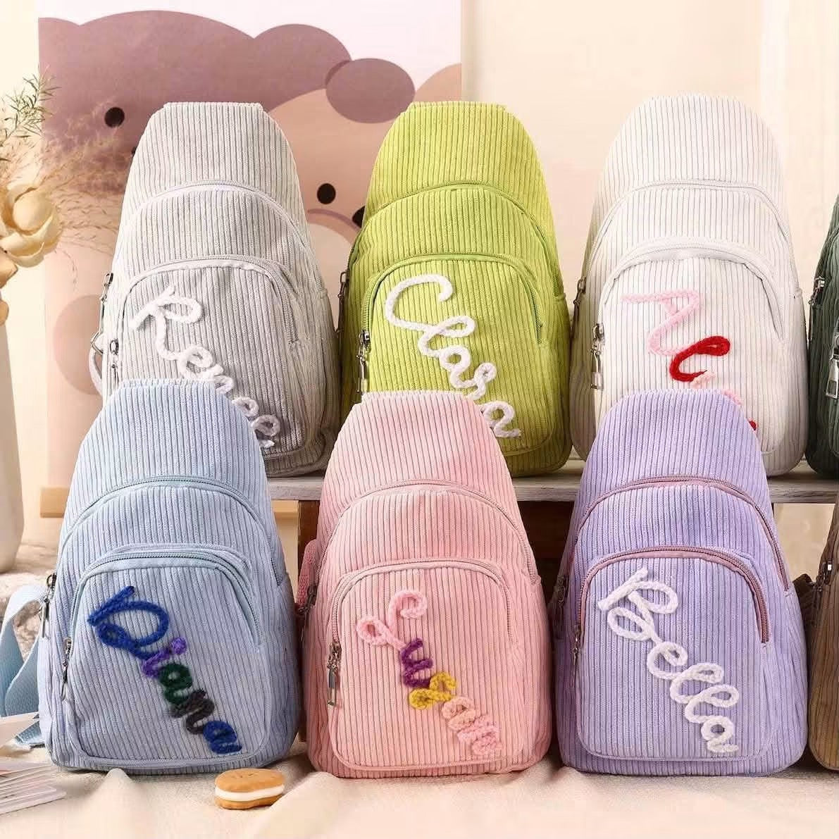 🎒✨ 𝐏𝐄𝐑𝐒𝐎𝐍𝐀𝐋𝐈𝐙𝐄𝐃 𝐍𝐀𝐌𝐄 𝐂𝐇𝐄𝐒𝐓 𝐁𝐀𝐆𝐒 ✨🎒
