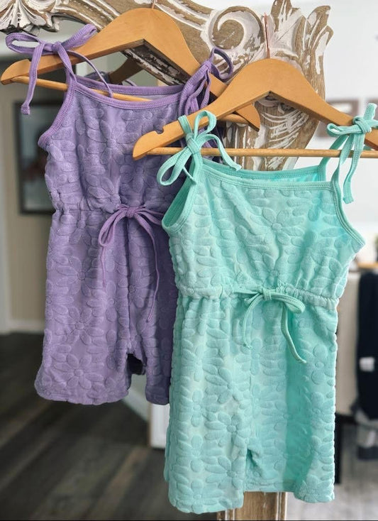 Flower Texture Romper