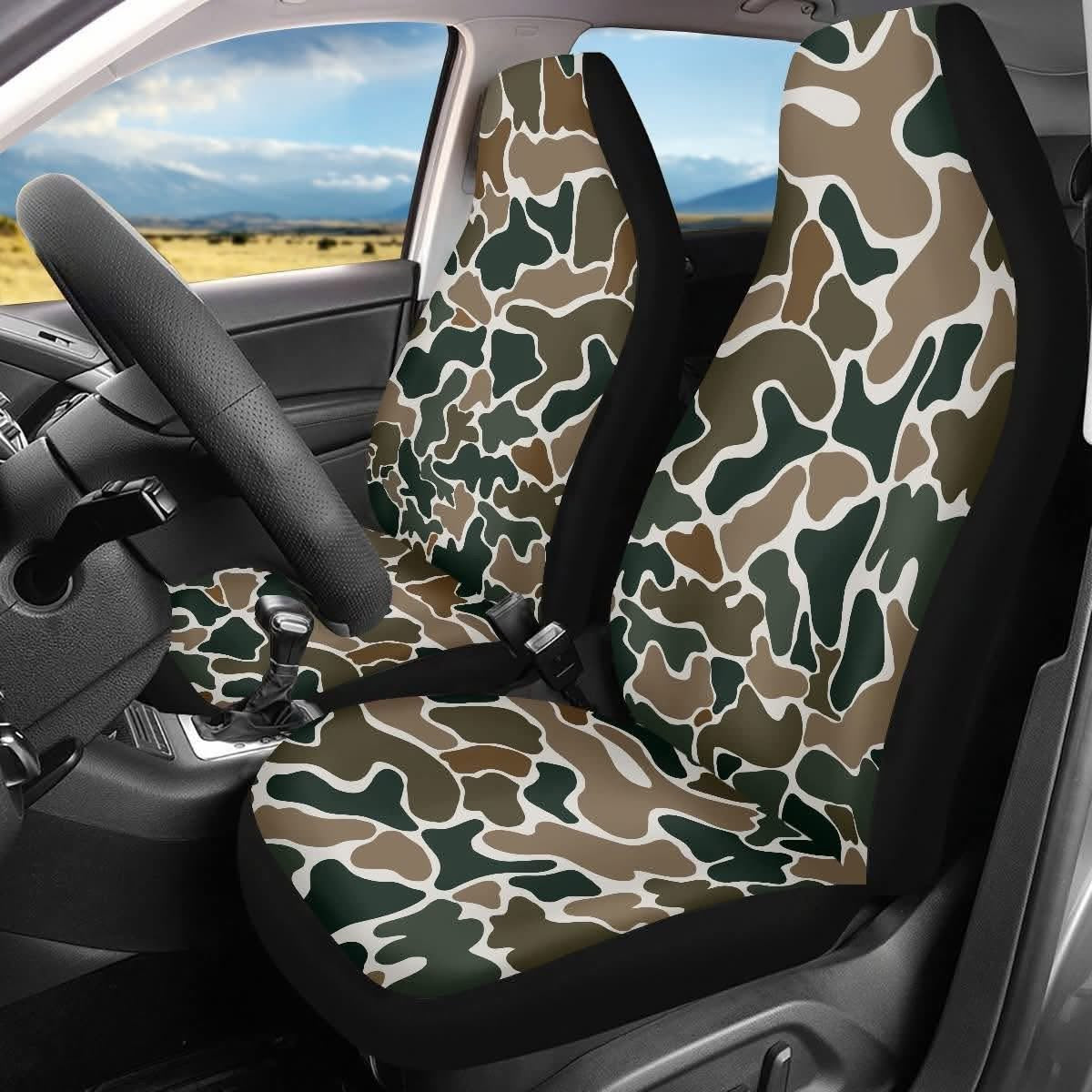 🪑 Car Front Seat Cover Set 🪑