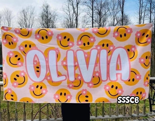 Custom Print Beach Towel
